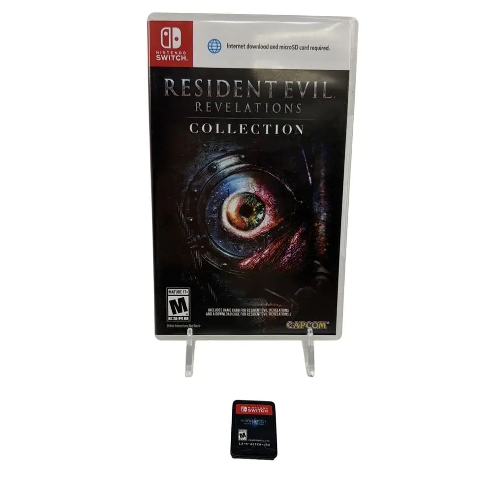 Resident Evil Revelations Collection Nintendo Switch Game Tested Working